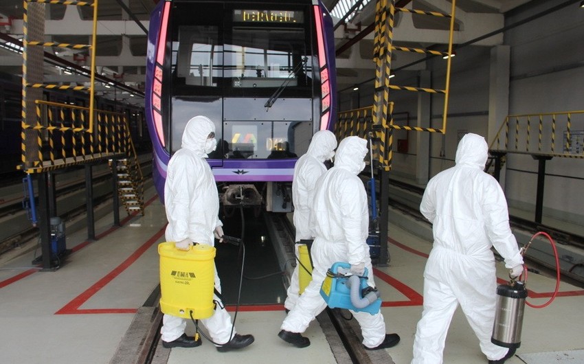 Bakı Metropoliteni koronavirusla bağlı hərəkətə keçdi