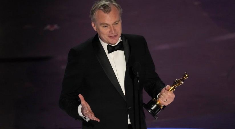 Christopher Nolan wins his first ever Oscar for directing Oppenheimer ...