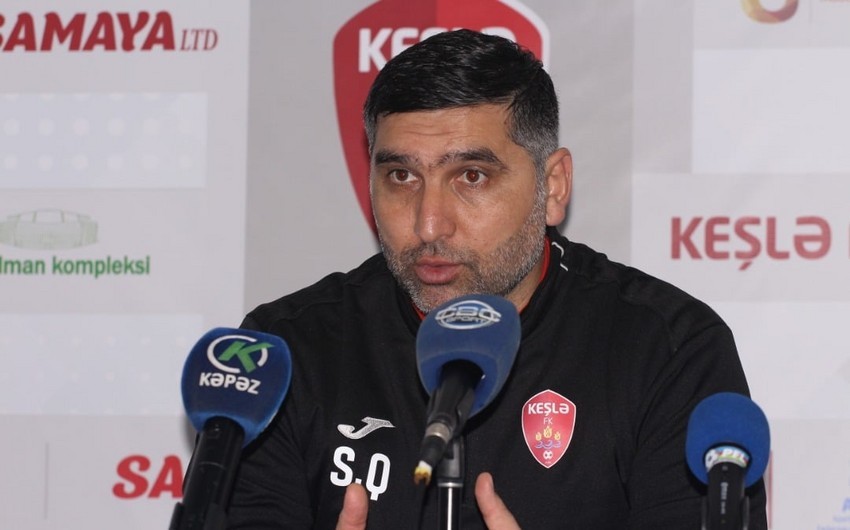 Keşlənin baş məşqçisi: Əsas günahkar mənəm