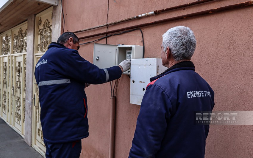 Naxçıvanda elektrik sayğacları yaşayış evləri və binalarından kənara çıxarılır