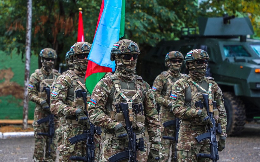 Joint training of Azerbaijani, Turkish, Georgian special forces underway