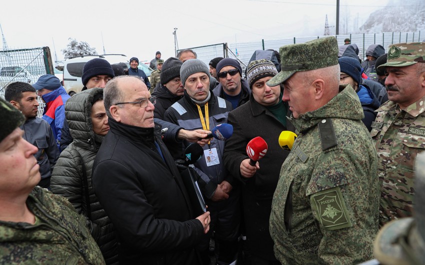 Сотрудники трех ведомств Азербайджана провели обсуждения с командованием РМК в Ходжалы