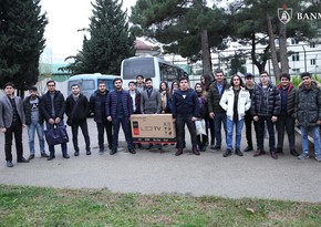 Baku Higher Oil School students visit Children Home