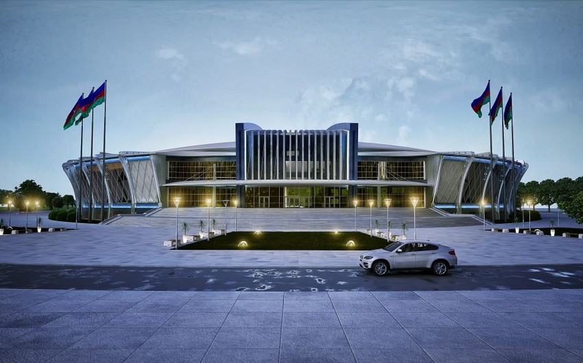 Расходы на строительство Дворца спорта в Гяндже превысили 45 млн манатов