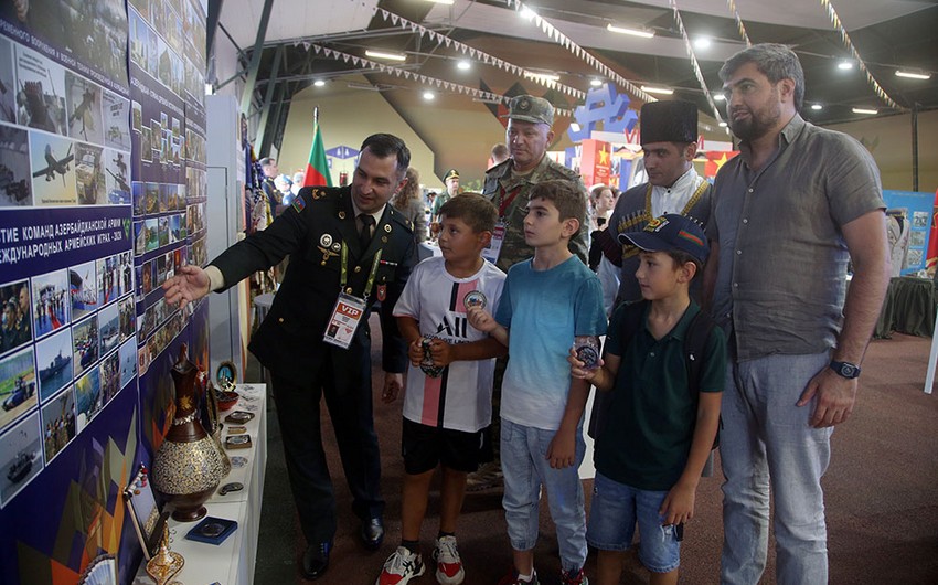 Azerbaijan pavilion at International Army Games 2022 arouses great interest