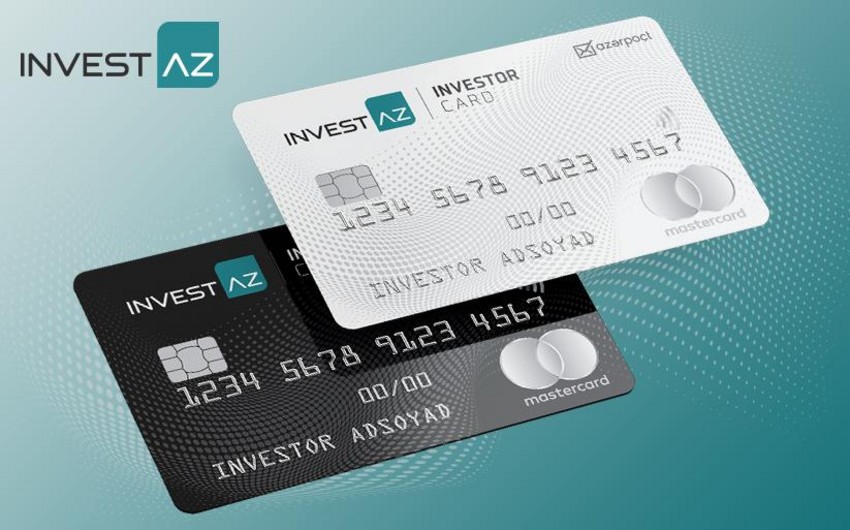 “InvestAZ” “INVESTOR CARD”ı yeni dizayn və üstünlüklərlə təqdim edib
