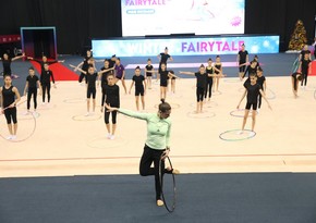 Milli Gimnastika Arenasında ustad dərsi keçirilib