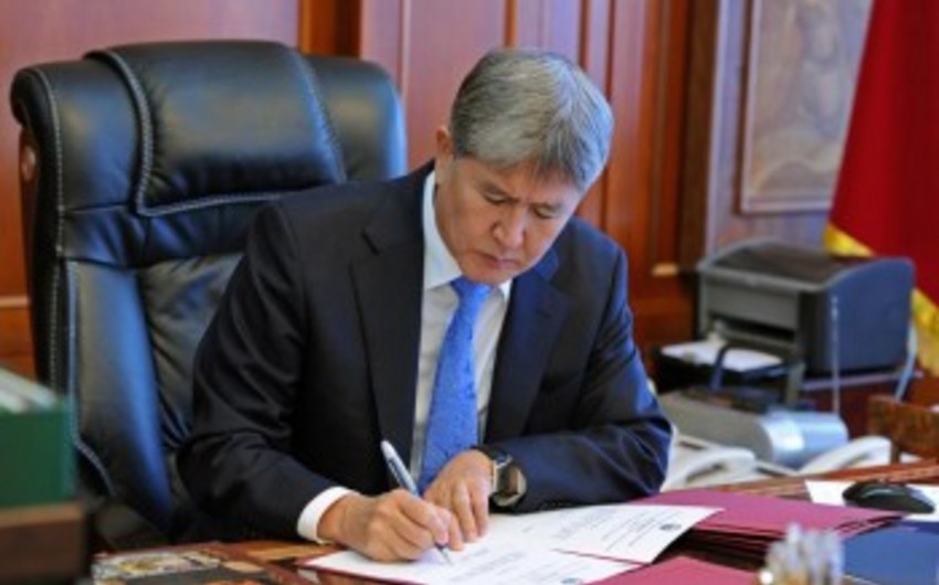 Президент Кыргызстана подписал указ об учреждении посольства в Азербайджане