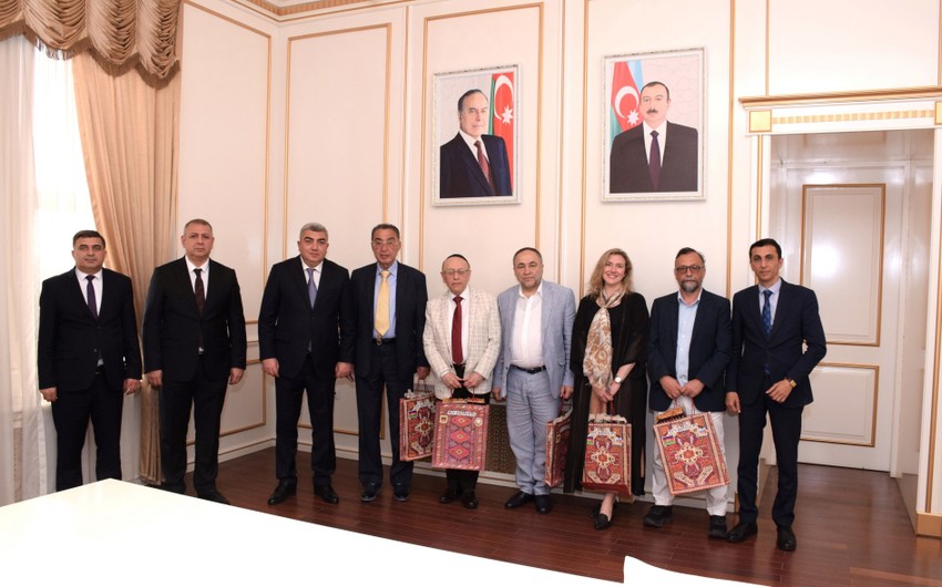 Делегация Конгресса бухарских евреев США и Канады прибыла с визитом в Азербайджан