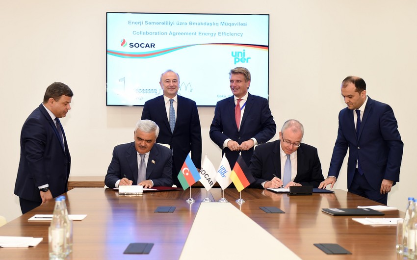 SOCAR и Uniper будут совместно работать над повышением энергоэффективности в Азербайджане - ВИДЕО