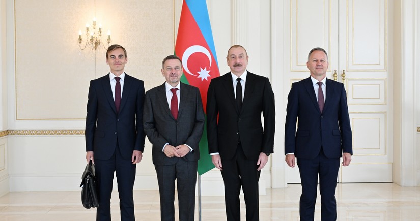 President Ilham Aliyev receives credentials of incoming ambassador of Denmark to Azerbaijan