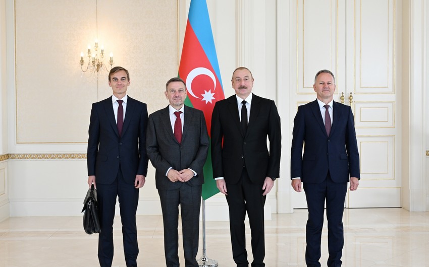 President Ilham Aliyev receives credentials of incoming ambassador of Denmark to Azerbaijan