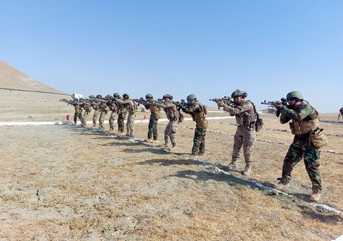 Спецназовцы Азербайджана, Турции и Пакистана выполнили стрельбы из различного оружия