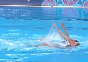 ​Winners of finals of individual competition in synchronized swimming revealed