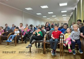 Сотрудники представительства Фонда Гейдара Алиева навестили московский детский дом 
