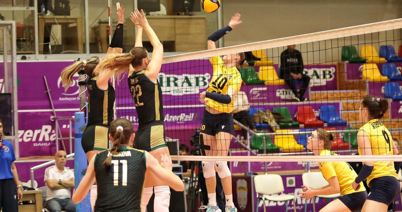 Qadın voleybolçular arasında Azərbaycan Yüksək Liqasında XVI turun matçları baş tutub