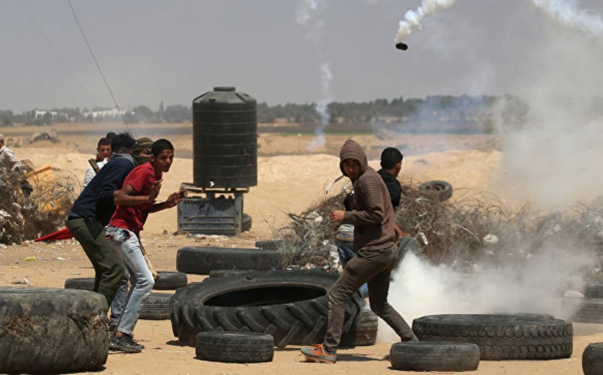 Один палестинец погиб в столкновениях у границ сектора Газа