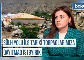 Qərbi Azərbaycan Xronikası: “Sülh yolu ilə tarixi torpaqlarımıza qayıtmaq istəyirik”