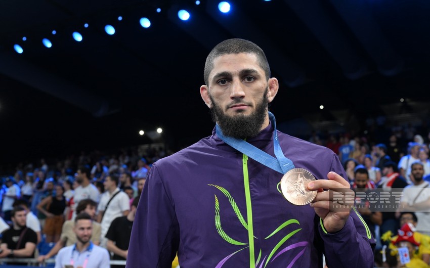 Paris 2024: Azerbaijani wrestler wins bronze medal