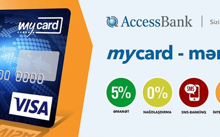 Accessbank myCard sahibləri üçün nağdlaşdırma komissiyasını ləğv edib