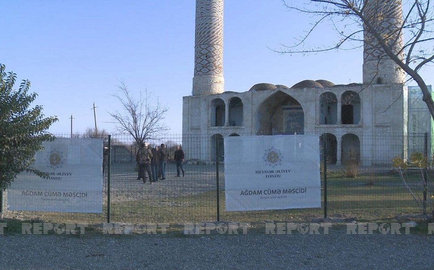 Aghdam’s Juma Mosque is being restored