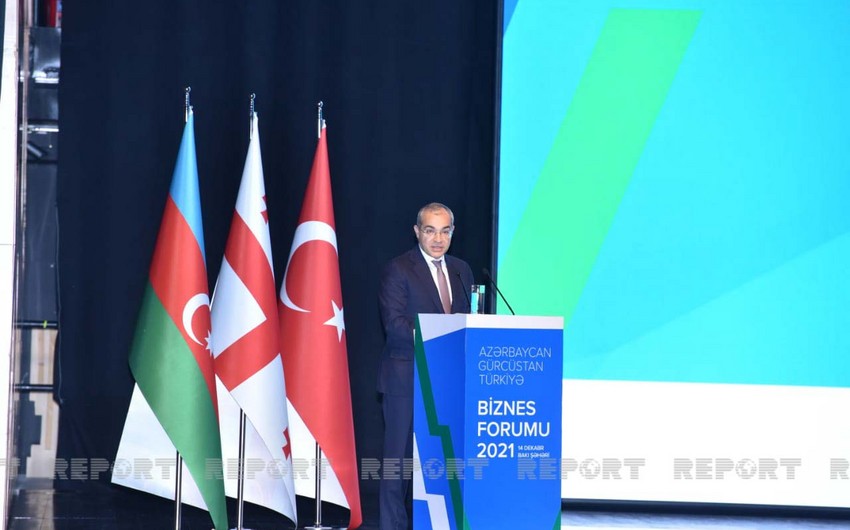 Jabbarov invites Georgian & Turkish entrepreneurs to start business in Azerbaijan
