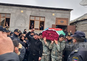 В Барде состоялись похороны солдата, погибшего под снежной лавиной в Гедабее