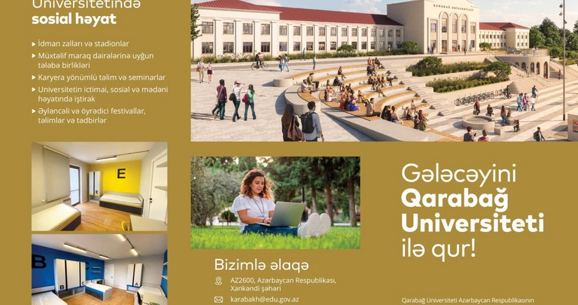 Booklet highlighting Karabakh University to be issued
