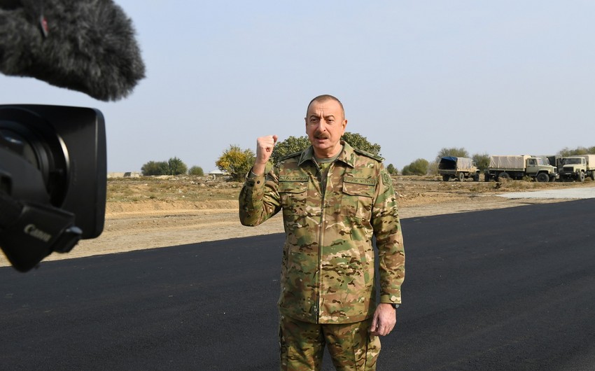 Президент Ильхам Алиев: Кочарян и Саргсян, мы разгромили вашу армию!