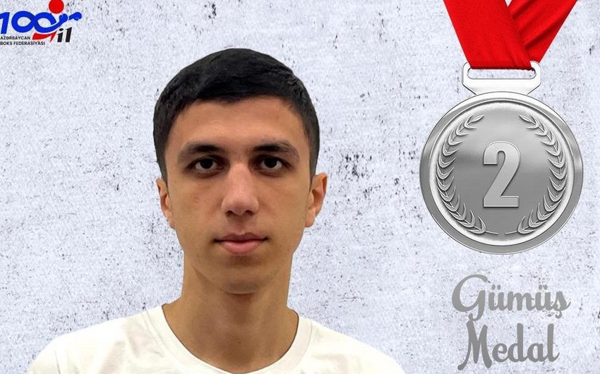 Azərbaycan boksçusu Avropa çempionatında gümüş medal qazanıb