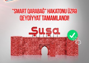 “Smart Qarabağ” Hakatonunda iştirak etmək üçün 200-ə yaxın müraciət olub