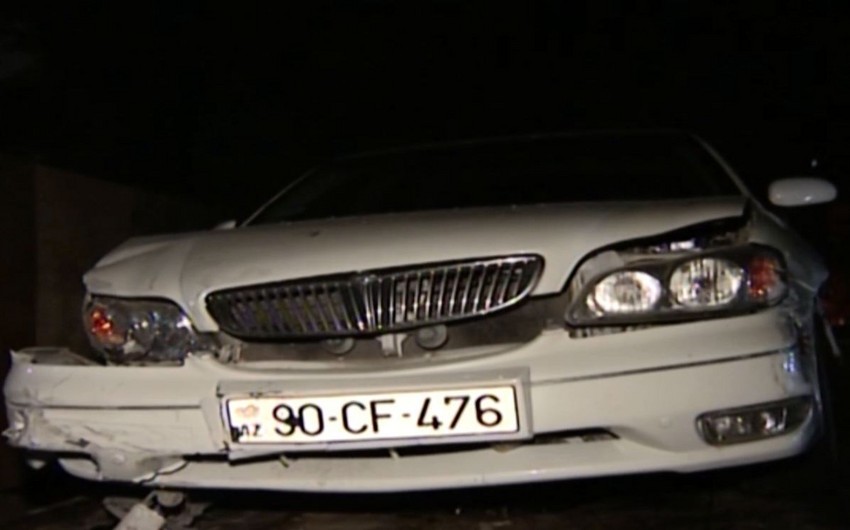 В Баку турист на арендованном автомобиле попал в ДТП - ФОТО - ВИДЕО - ОБНОВЛЕНО