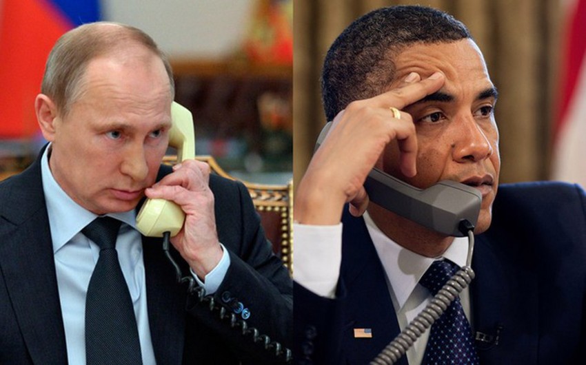 Putin və Obama Daqlıq Qarabağ münaqişəsinin nizamlanmasını müzakirə ediblər