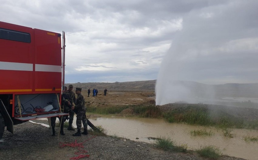 На магистральном водопроводе Кура-Баку произошла авария