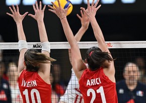 Türkiyənin qadın voleybolçuları Almaniyanı məğlub edib