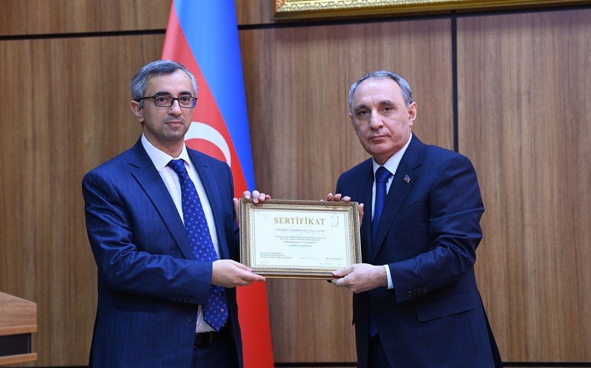 Report News Agency awarded by Azerbaijan Prosecutor General's Office