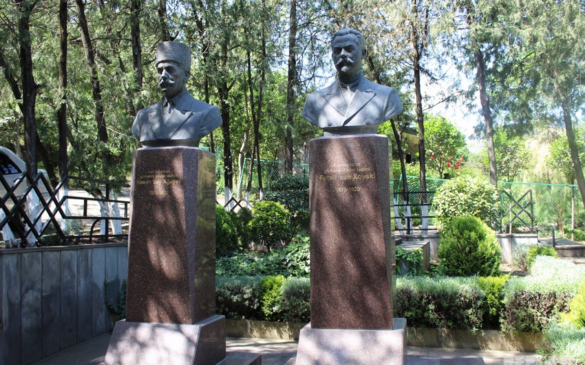 Святыня азербайджанцев в Тбилиси: могилы основателей АДР - РЕПОРТАЖ