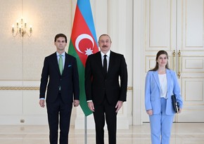 President Ilham Aliyev receives credentials of incoming ambassador of Belgium to Azerbaijan