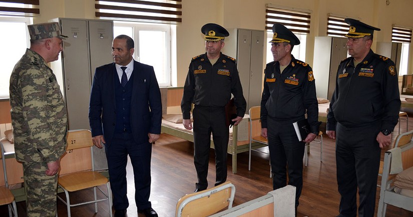 Ombudsman's Office representatives visit one of military units