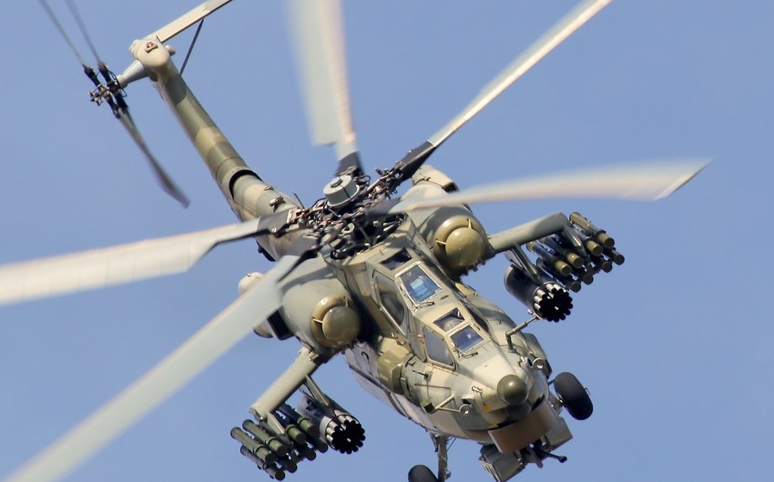 Российский вертолет потерпел катастрофу в Сирии
