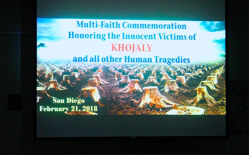 Kaliforniyada Xocalı soyqırımına həsr olunan film nümayiş etdirilib