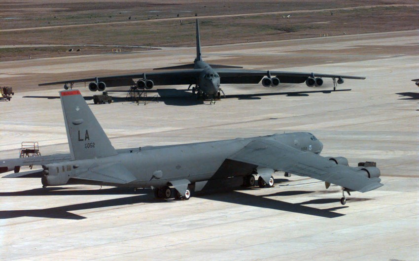 ABŞ B-52H strateji bombardımançılarını Avropaya göndərib