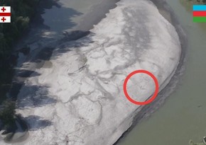 Drone helps detect violator of Azerbaijan-Georgia border 