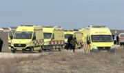 Aktau residents go to donate blood for victims of plane crash