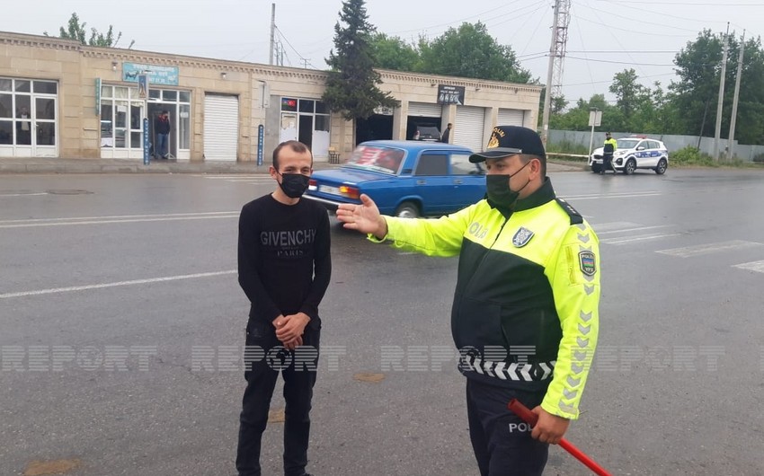 Kürdəmirdə yol polisi piyadalara qarşı reyd keçirdi 