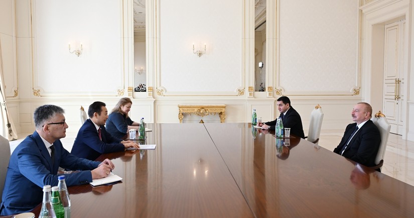 President Ilham Aliyev receives Secretary General of Conference on Interaction and Confidence Building in Asia - UPDATED