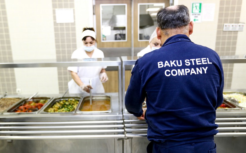 Yenilənən “Baku Steel Company”də işçilərə diqqət və qayğı artırılır