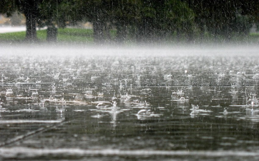 Amount of rainfall in Baku and Absheron peninsula unveiled