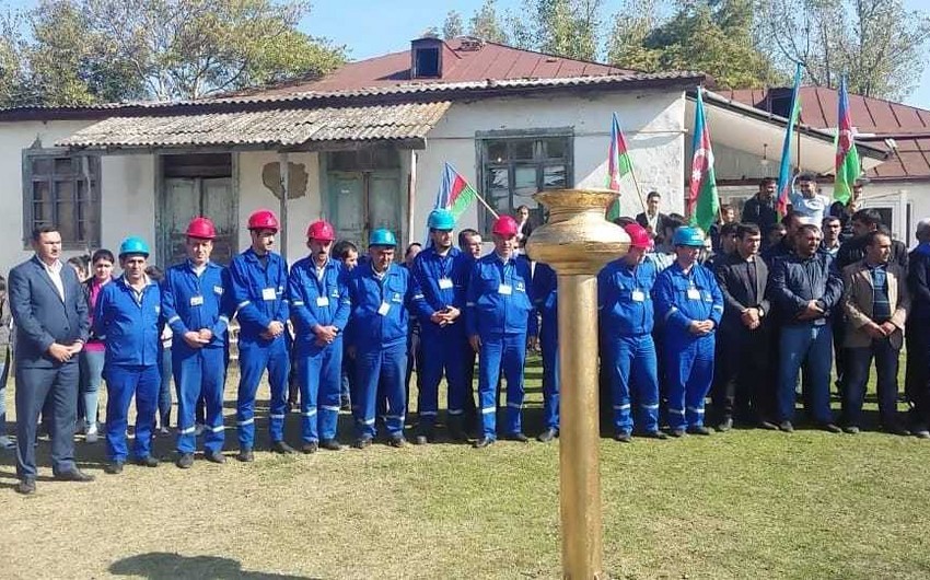 Ağsu rayonunun daha üç kəndinə təbii qaz verilib