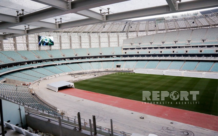 Bakı Olimpiya Stadionunda keçiriləcək ilk futbol oyunu müəyyənləşib